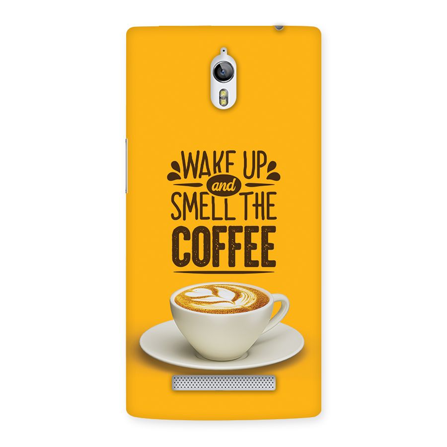 Wake Up Coffee Back Case for Oppo Find 7