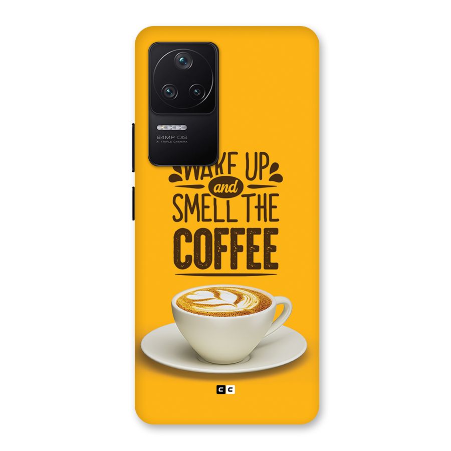 Wake Up Coffee Back Case for Poco F4 5G