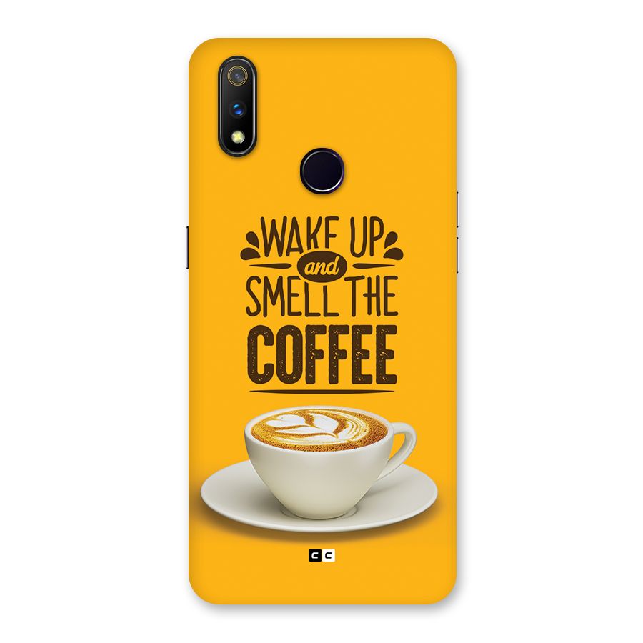 Wake Up Coffee Back Case for Realme 3 Pro