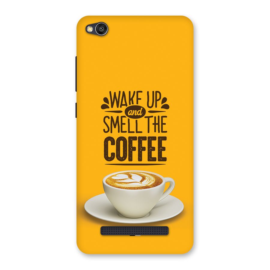 Wake Up Coffee Back Case for Redmi 4A