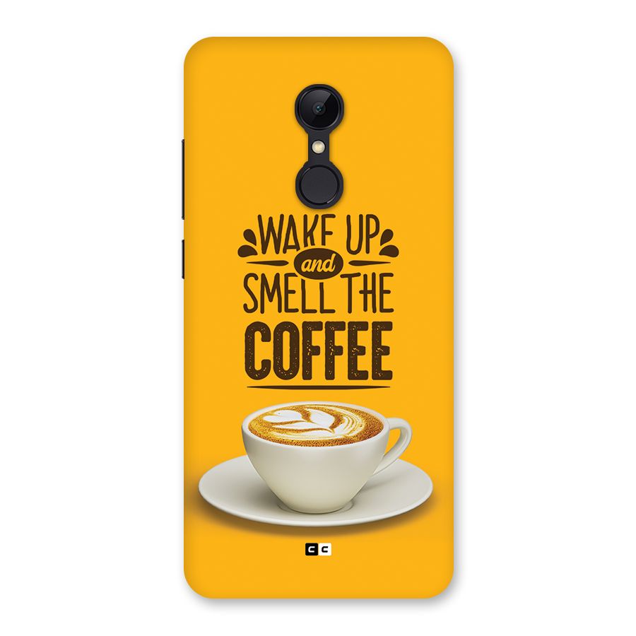Wake Up Coffee Back Case for Redmi 5