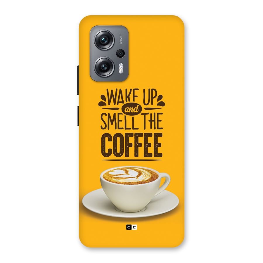 Wake Up Coffee Back Case for Redmi K50i