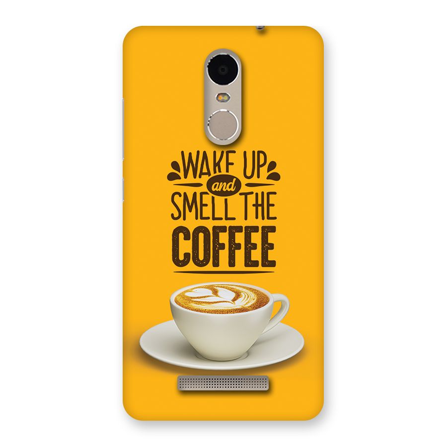 Wake Up Coffee Back Case for Redmi Note 3