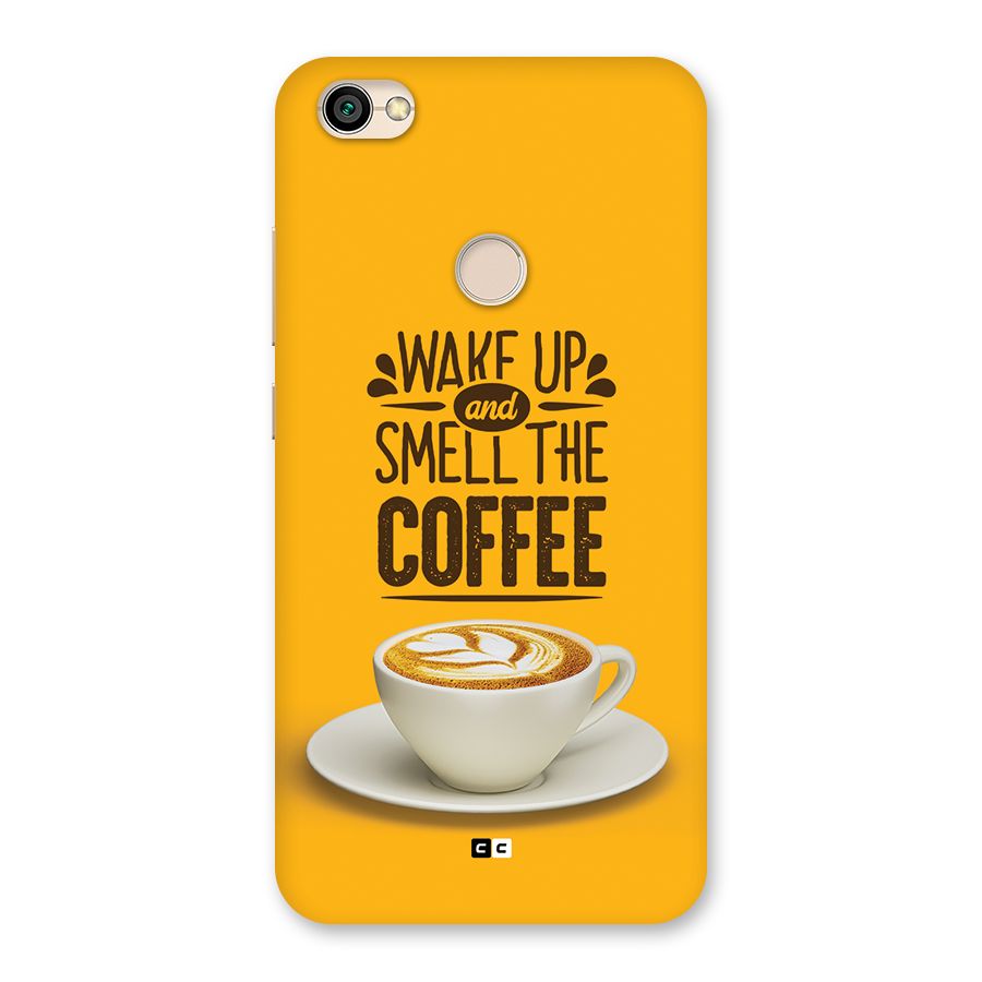 Wake Up Coffee Back Case for Redmi Y1 2017