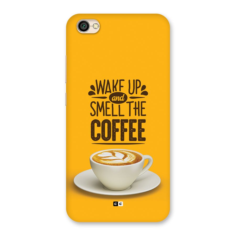 Wake Up Coffee Back Case for Redmi Y1 Lite