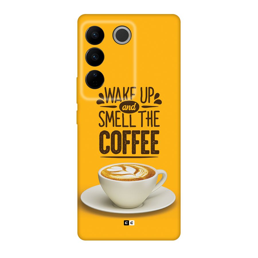 Wake Up Coffee Back Case for Vivo V27