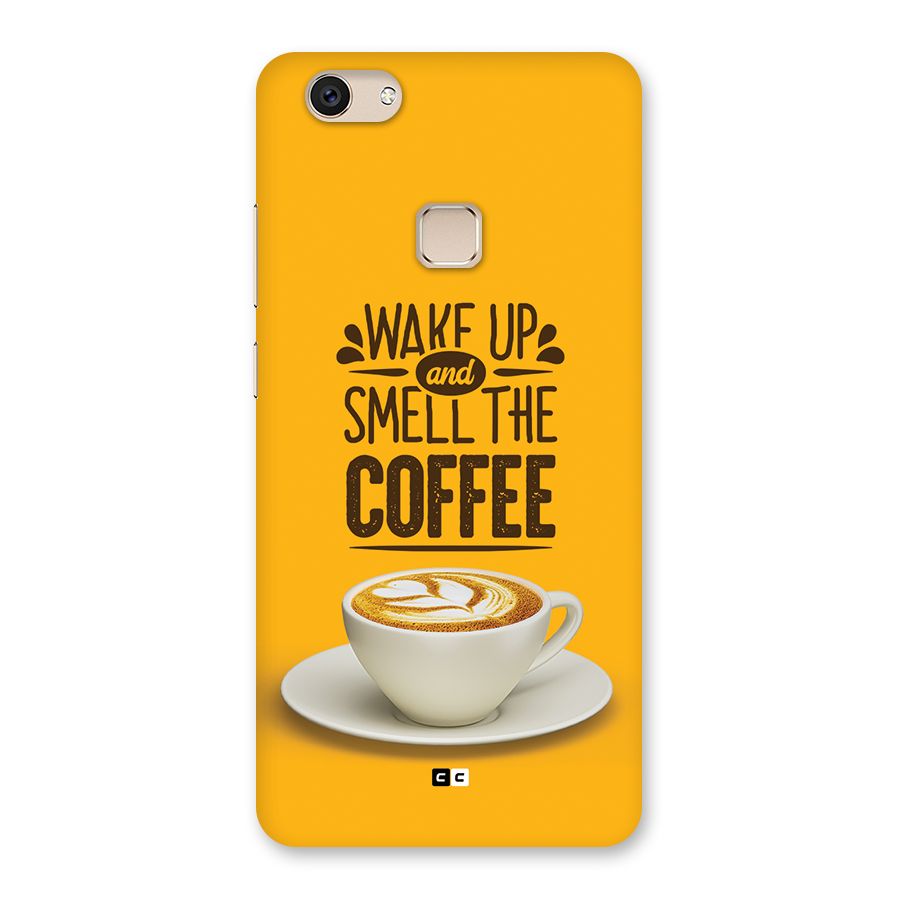 Wake Up Coffee Back Case for Vivo V7