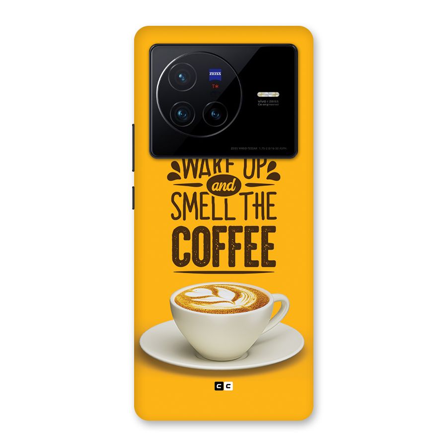 Wake Up Coffee Back Case for Vivo X80