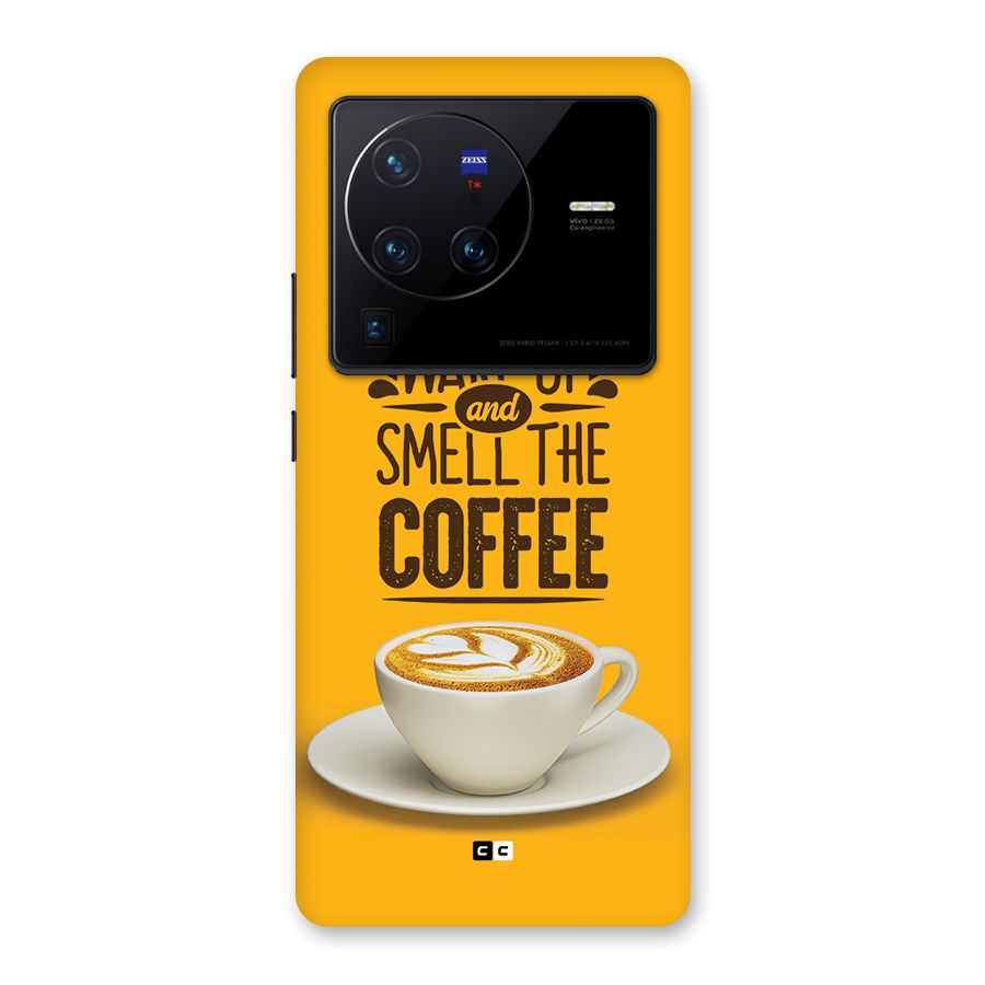 Wake Up Coffee Back Case for Vivo X80 Pro