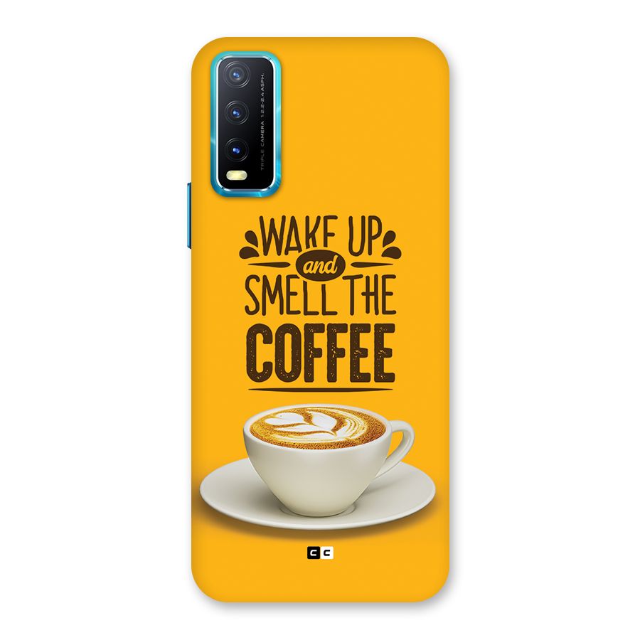 Wake Up Coffee Back Case for Vivo Y20