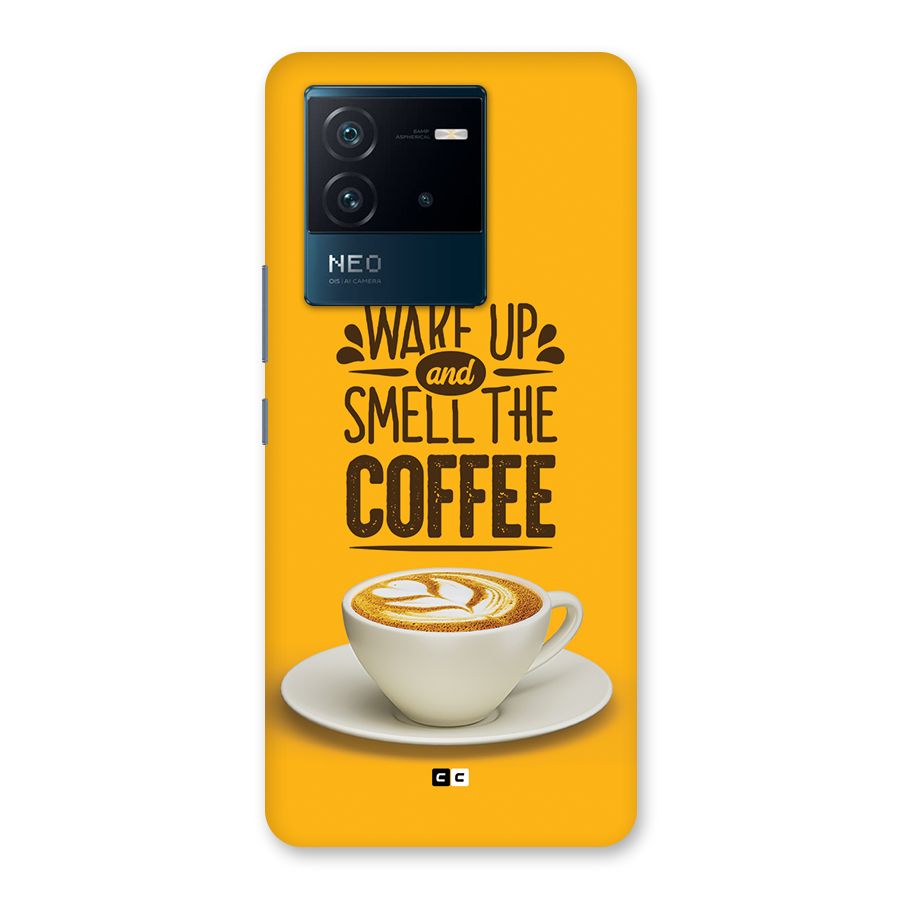 Wake Up Coffee Back Case for Vivo iQOO Neo 6 5G
