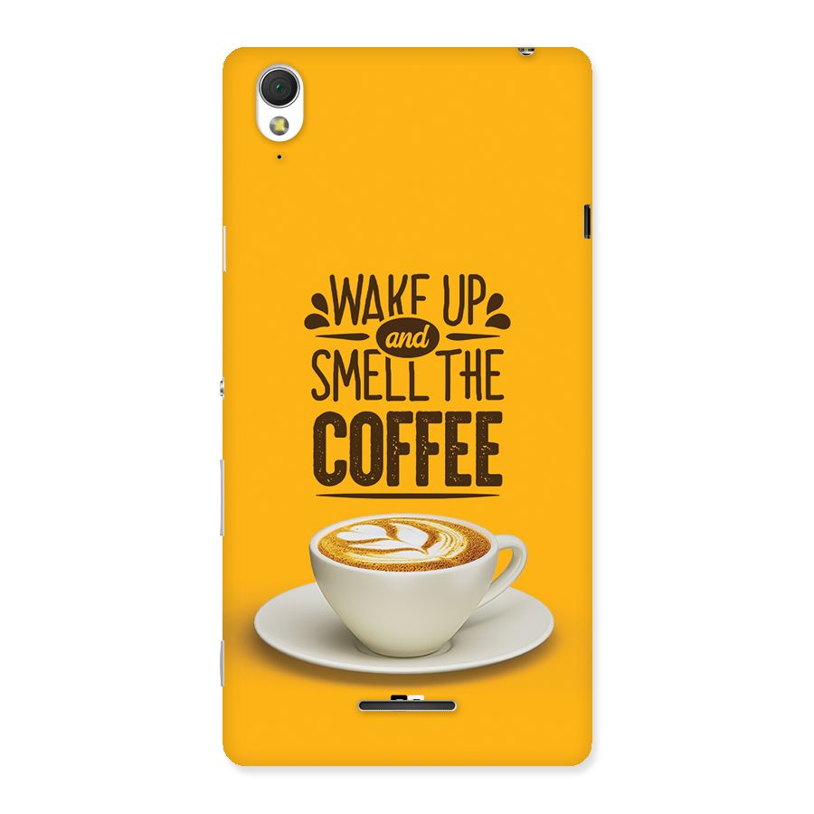 Wake Up Coffee Back Case for Xperia T3