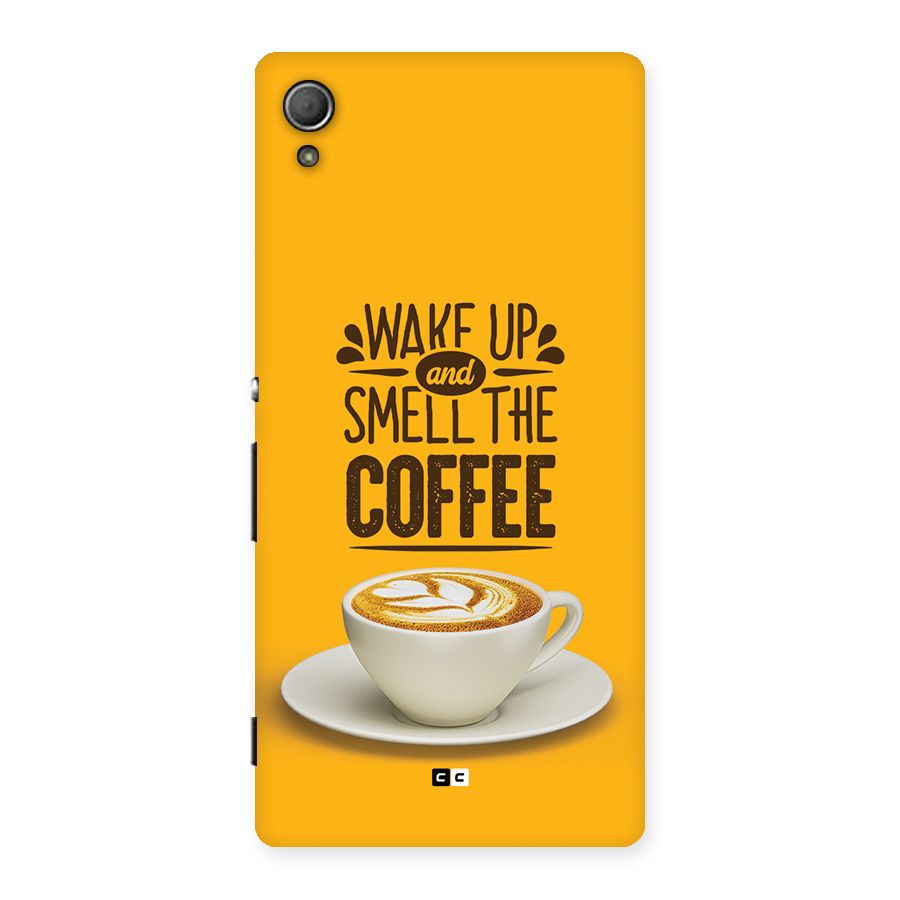 Wake Up Coffee Back Case for Xperia Z3 Plus