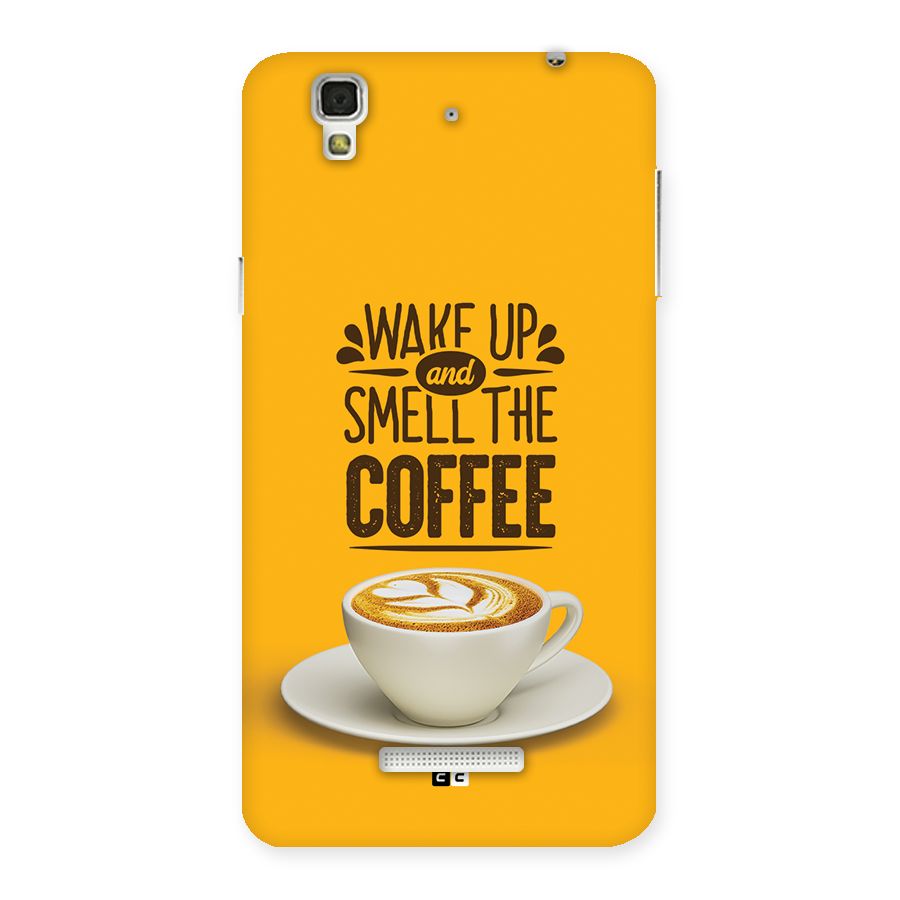 Wake Up Coffee Back Case for Yureka