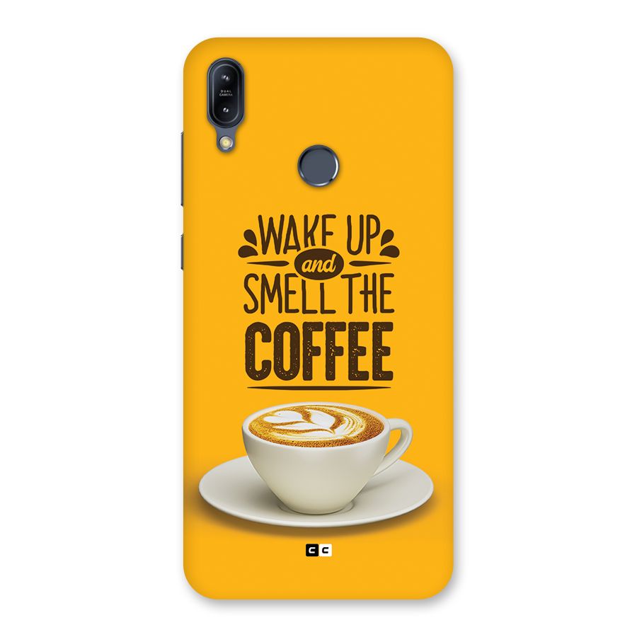 Wake Up Coffee Back Case for Zenfone Max M2