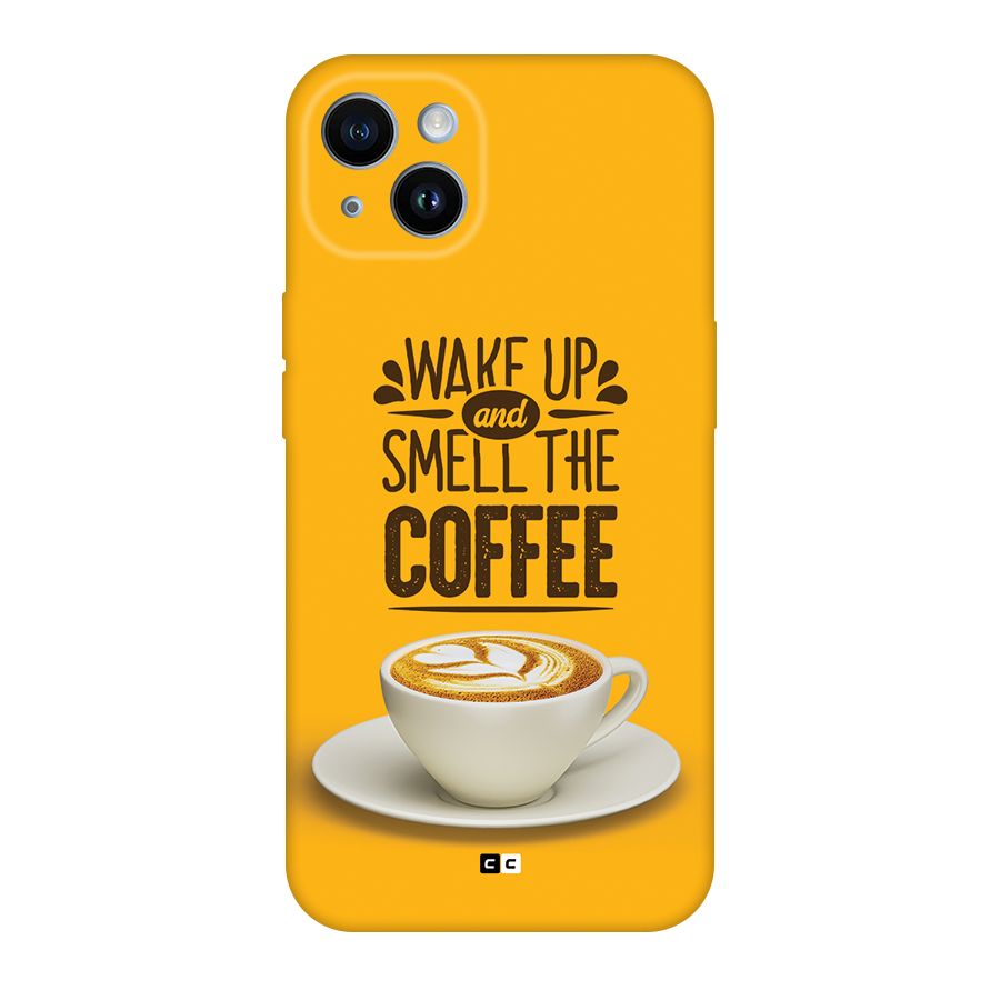 Wake Up Coffee Back Case for iPhone 14