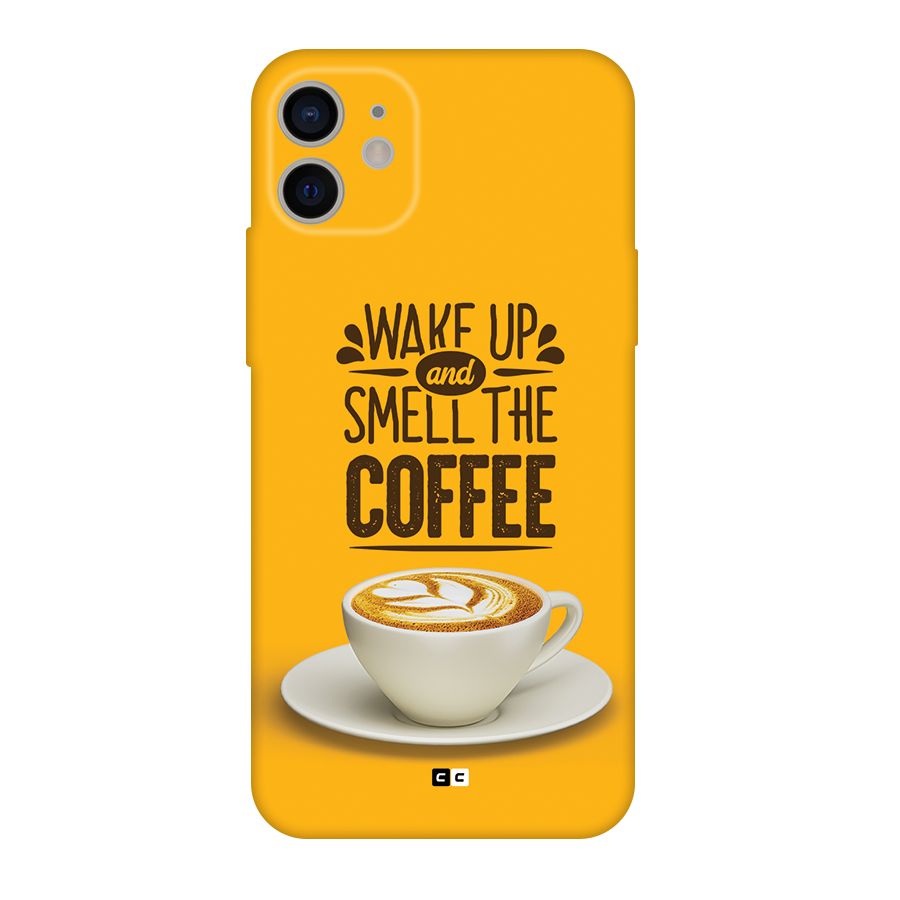 Wake Up Coffee Back Case for iPhone 11