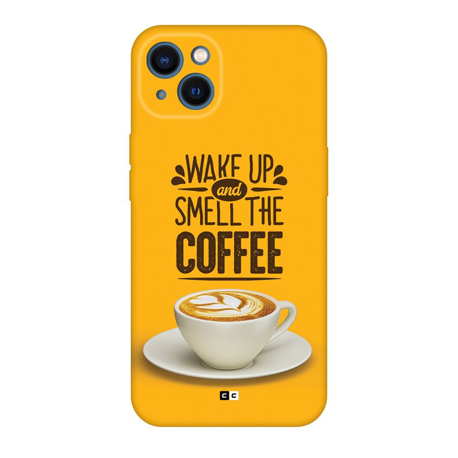 Wake Up Coffee Back Case for iPhone 13