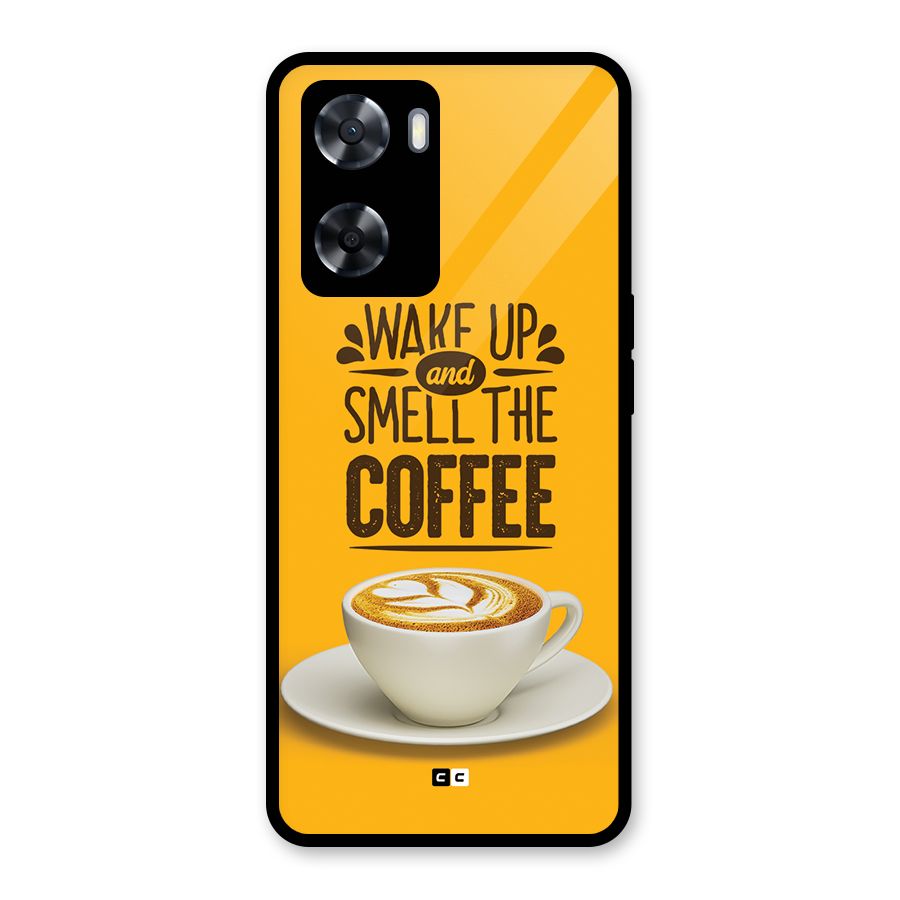 Wake Up Coffee Glass Back Case for OnePlus Nord N20 SE