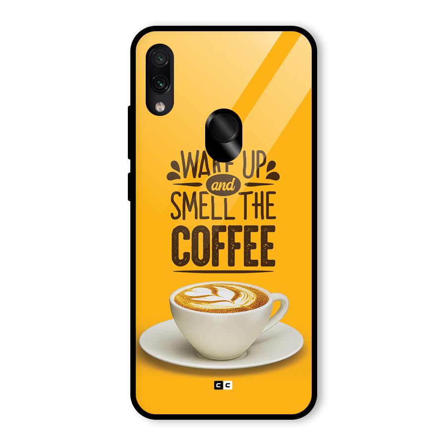 Wake Up Coffee Glass Back Case for Redmi Note 7 Pro