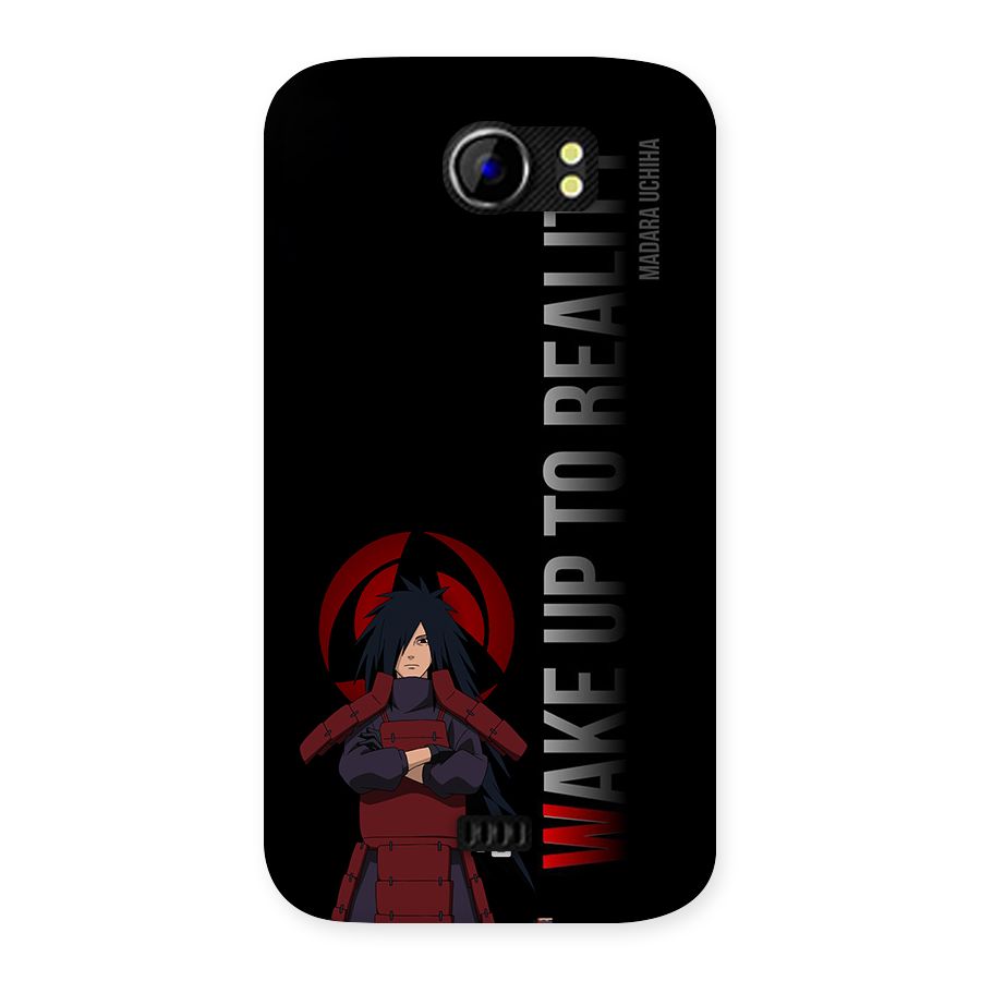 Wake Up Madara Uchiha Back Case for Canvas 2 A110