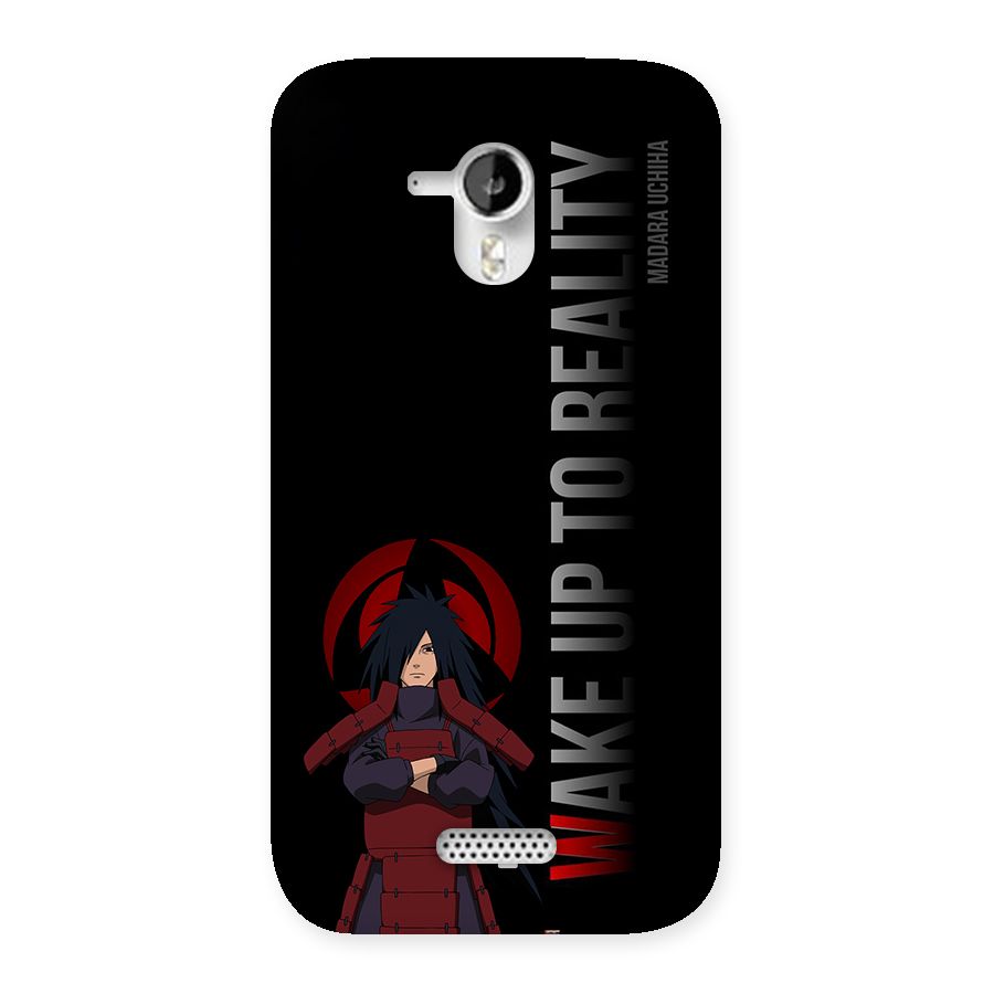 Wake Up Madara Uchiha Back Case for Canvas HD A116