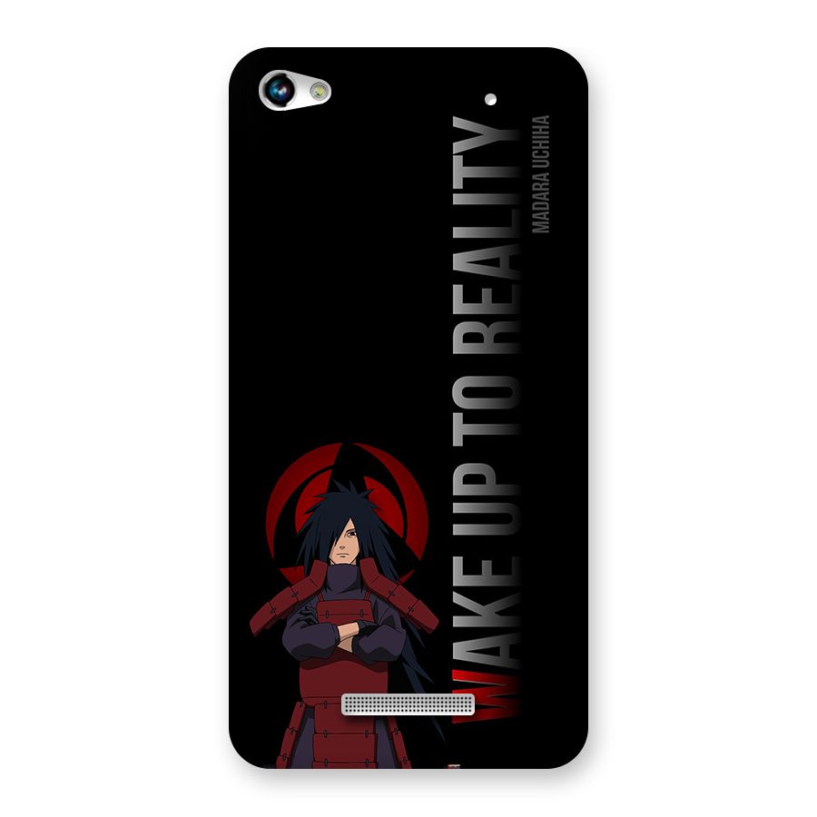 Wake Up Madara Uchiha Back Case for Canvas Hue 2 A316