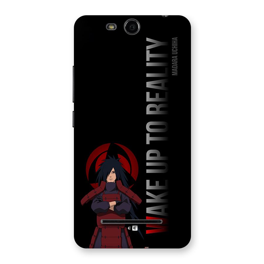 Wake Up Madara Uchiha Back Case for Canvas Juice 3 Q392