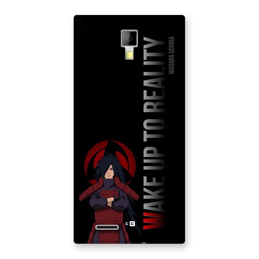 Wake Up Madara Uchiha Back Case for Canvas Xpress A99