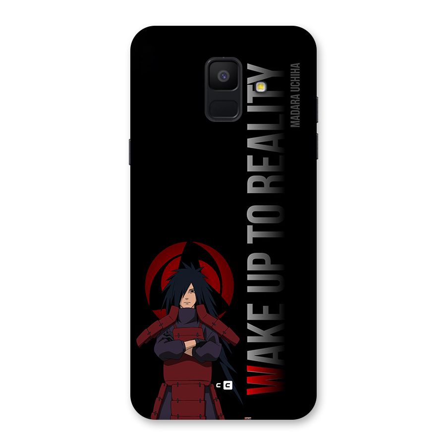 Wake Up Madara Uchiha Back Case for Galaxy A6 (2018)