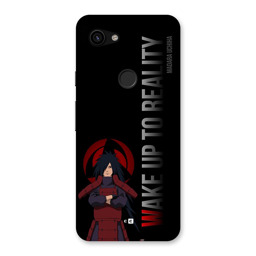 Wake Up Madara Uchiha Back Case for Google Pixel 3a