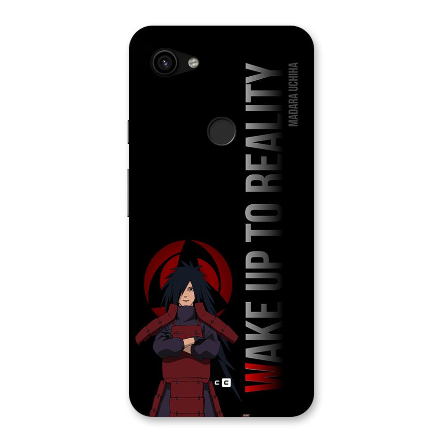 Wake Up Madara Uchiha Back Case for Google Pixel 3a XL