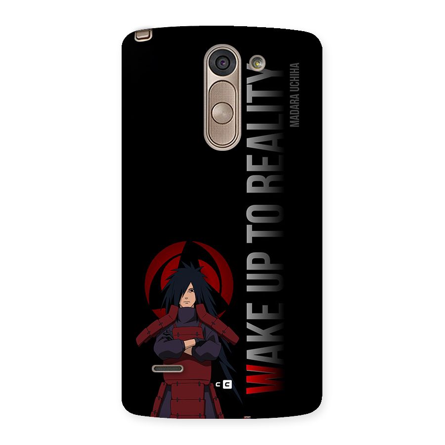 Wake Up Madara Uchiha Back Case for LG G3 Stylus