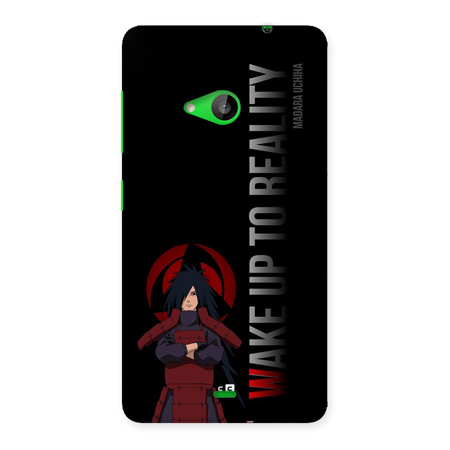 Wake Up Madara Uchiha Back Case for Lumia 535