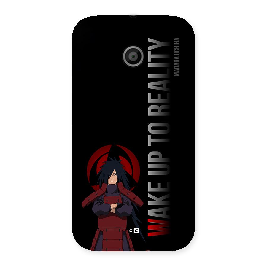Wake Up Madara Uchiha Back Case for Moto E
