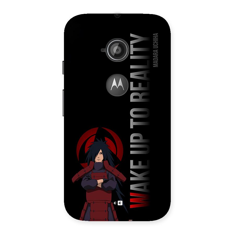 Wake Up Madara Uchiha Back Case for Moto E 2nd Gen
