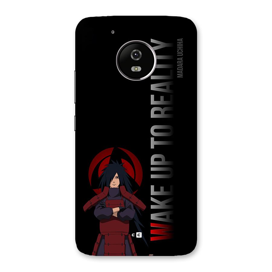 Wake Up Madara Uchiha Back Case for Moto G5