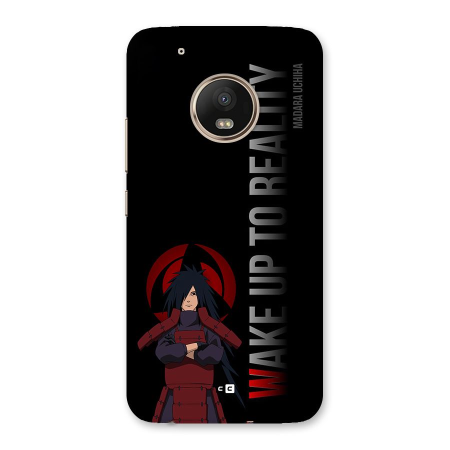 Wake Up Madara Uchiha Back Case for Moto G5 Plus