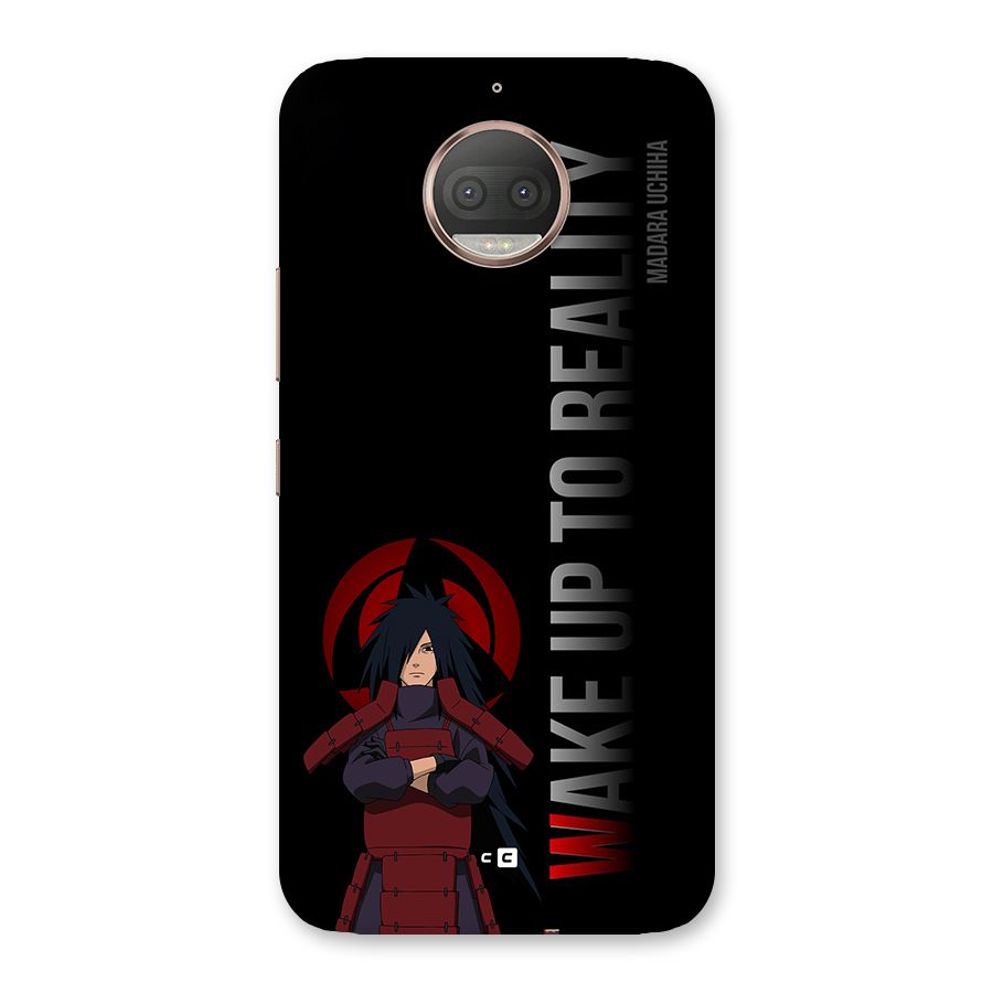 Wake Up Madara Uchiha Back Case for Moto G5s Plus
