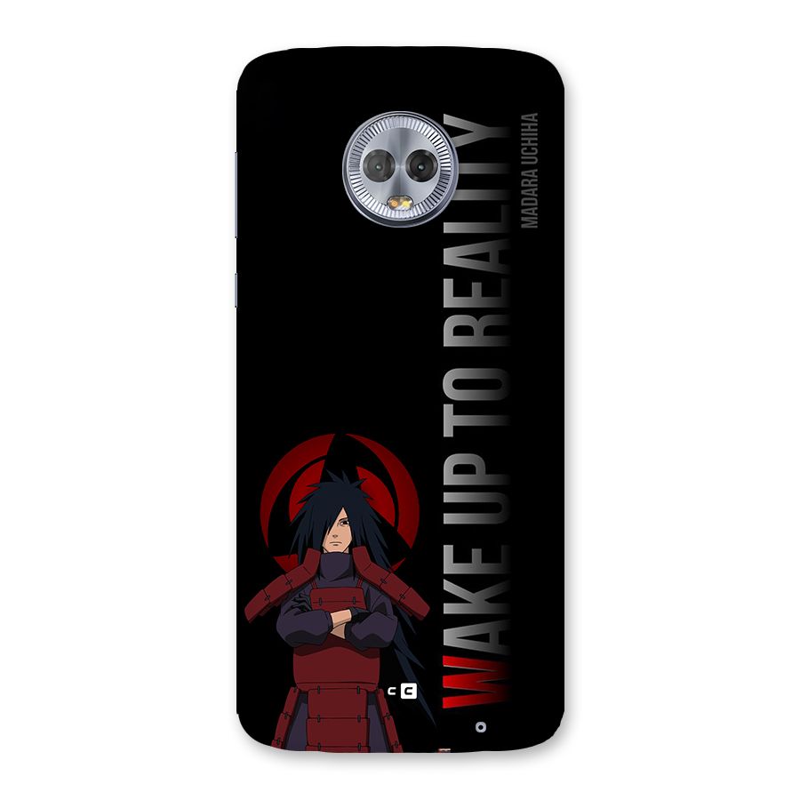 Wake Up Madara Uchiha Back Case for Moto G6 Plus