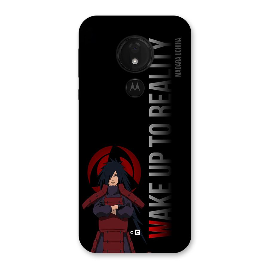 Wake Up Madara Uchiha Back Case for Moto G7 Power