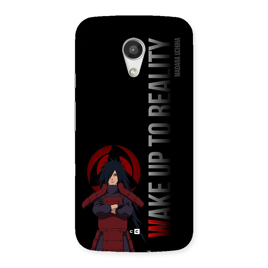 Wake Up Madara Uchiha Back Case for Moto G 2nd Gen