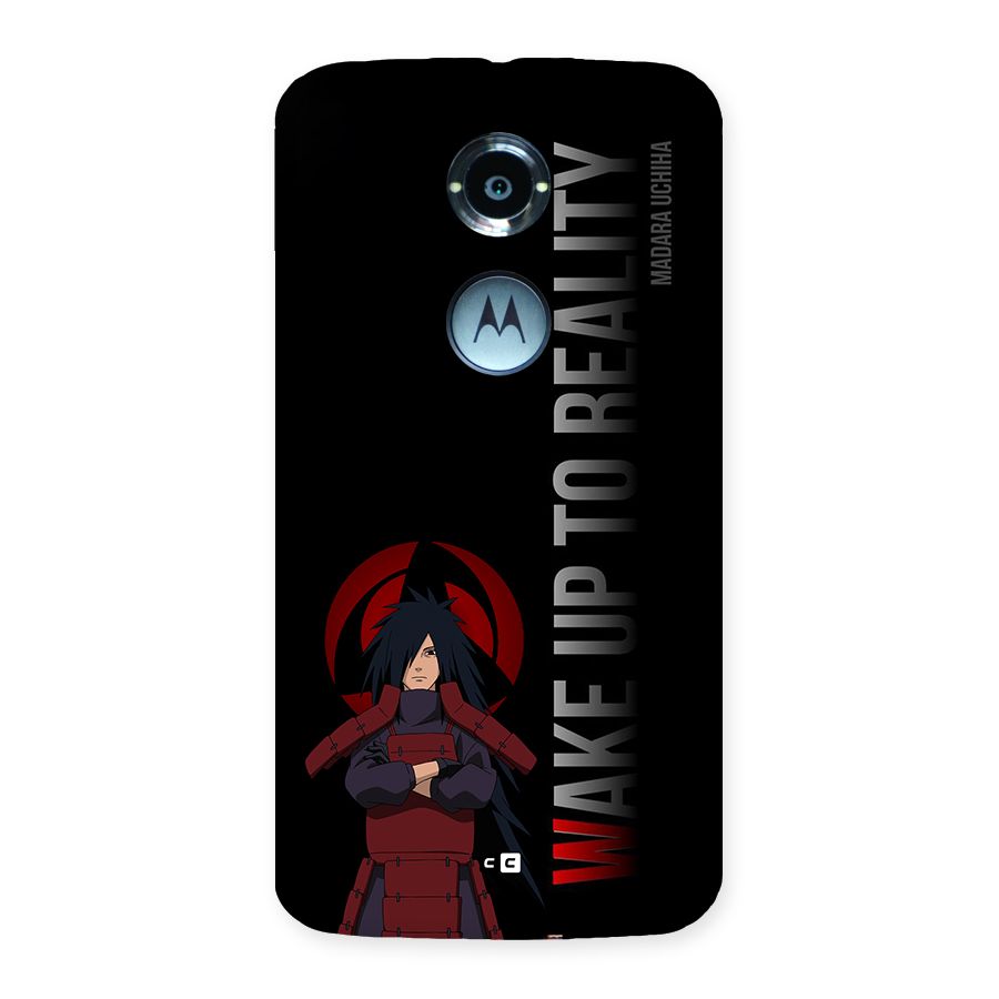 Wake Up Madara Uchiha Back Case for Moto X2