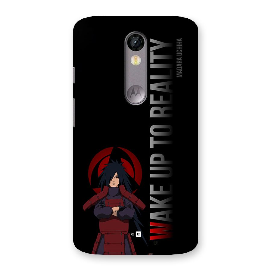 Wake Up Madara Uchiha Back Case for Moto X Force