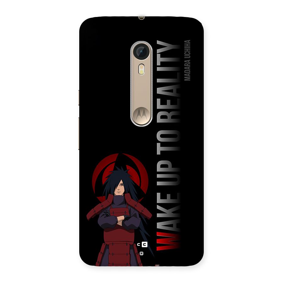 Wake Up Madara Uchiha Back Case for Moto X Style