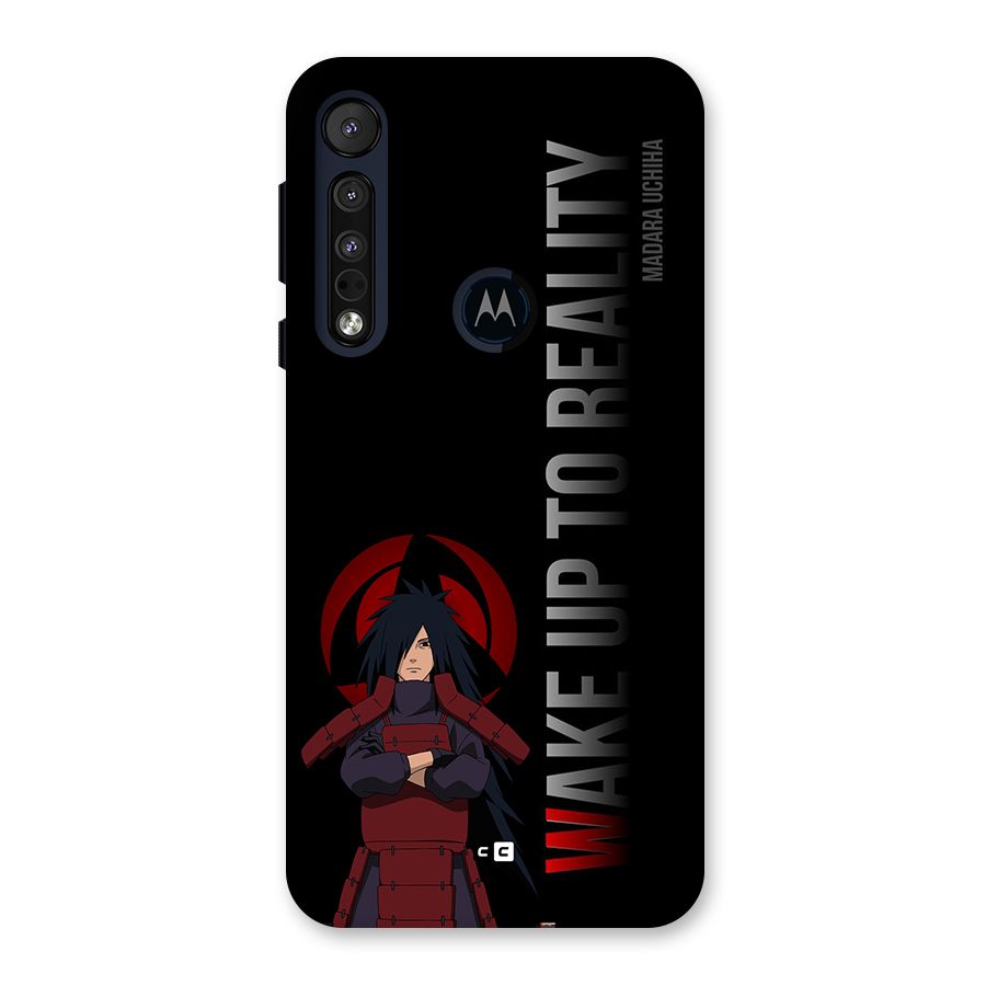 Wake Up Madara Uchiha Back Case for Motorola One Macro