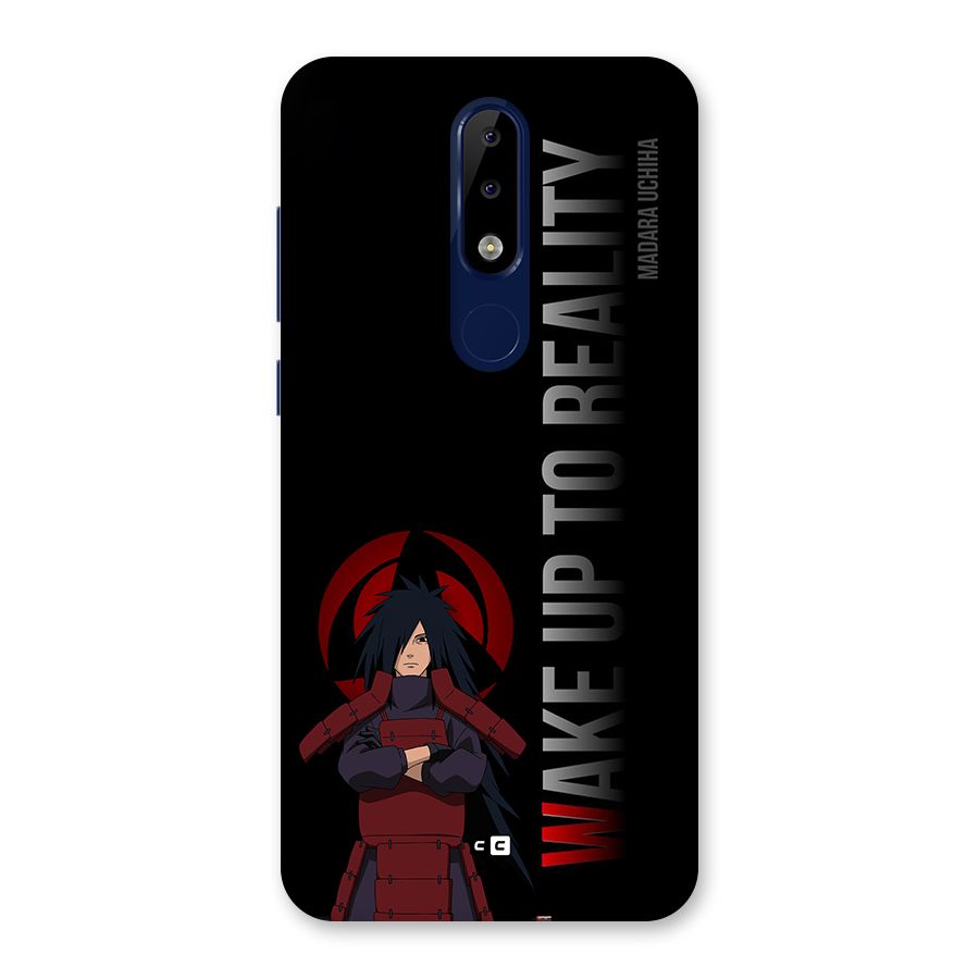 Wake Up Madara Uchiha Back Case for Nokia 5.1 Plus
