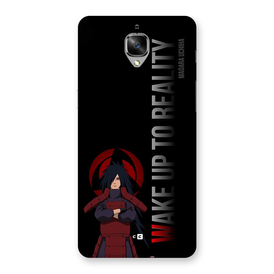 Wake Up Madara Uchiha Back Case for OnePlus 3