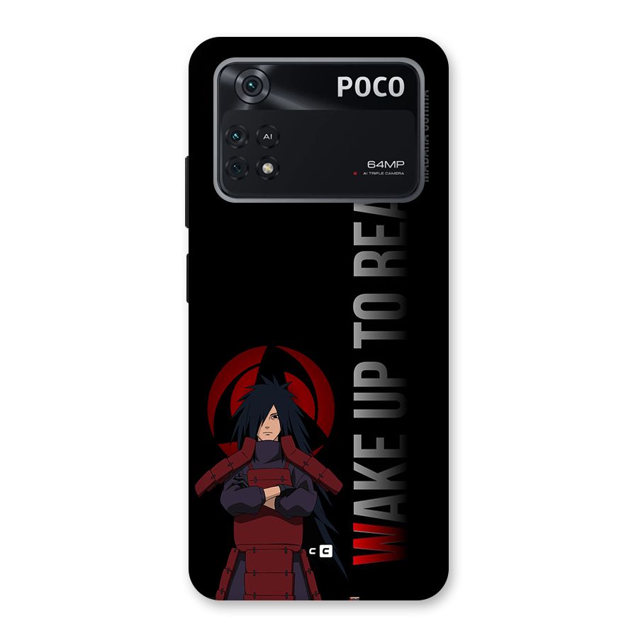 Wake Up Madara Uchiha Back Case for Poco M4 Pro 4G
