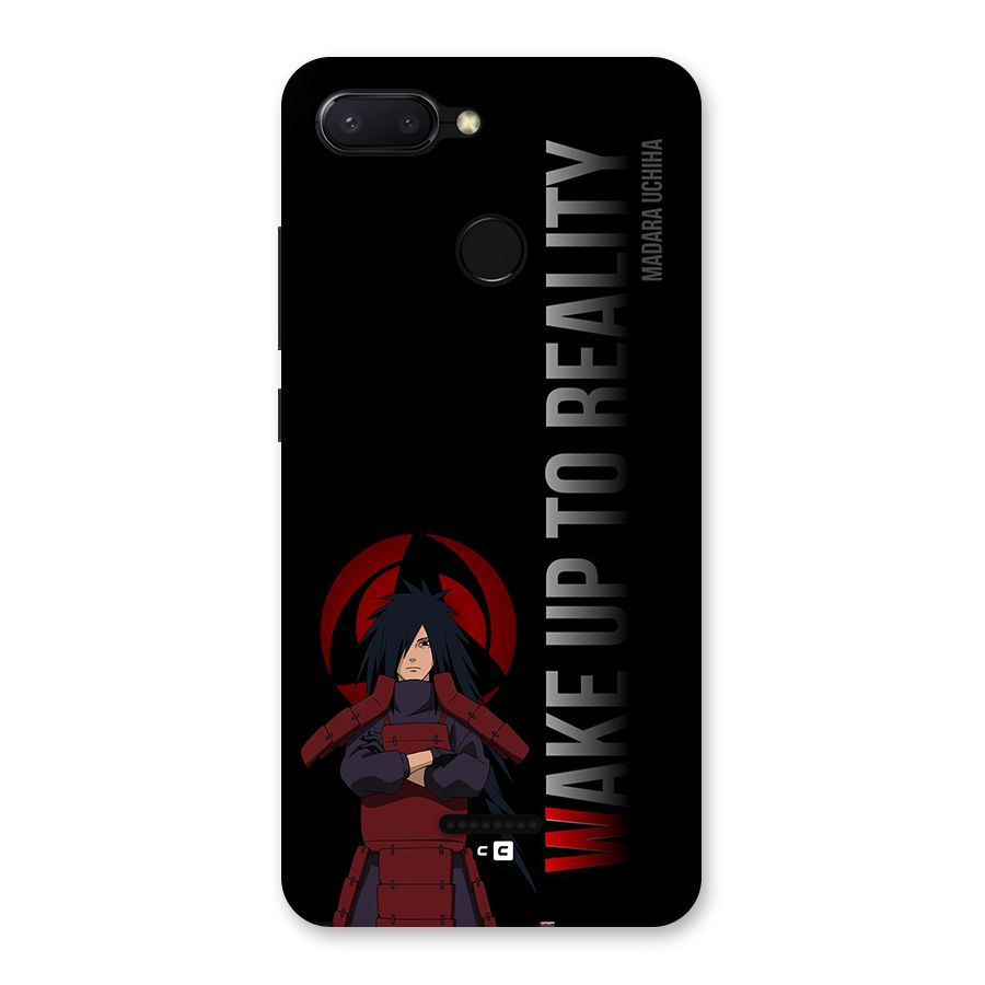 Wake Up Madara Uchiha Back Case for Redmi 6